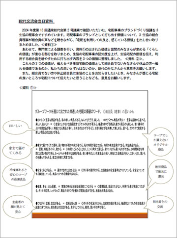 2024年秋の総代交流会　当日資料