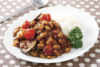 野菜たっぷり大豆カレー