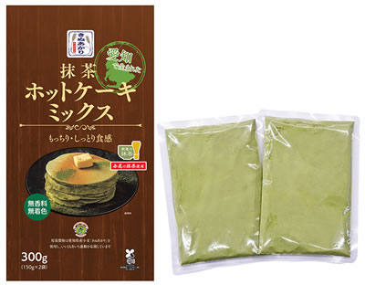 愛知で生まれた　抹茶ホットケーキミックス