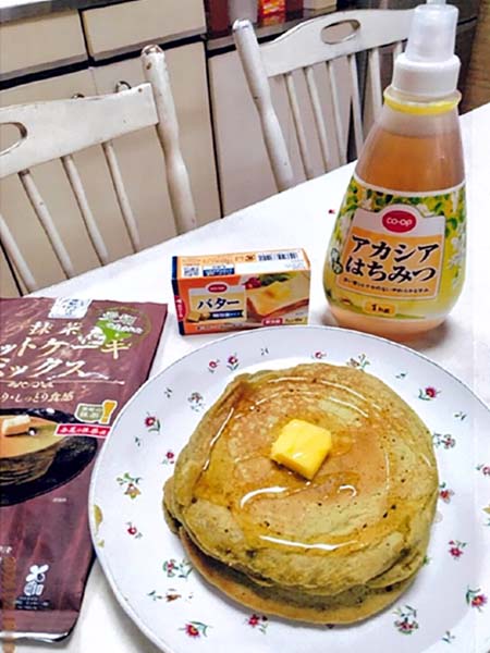 抹茶ホットケーキミックス